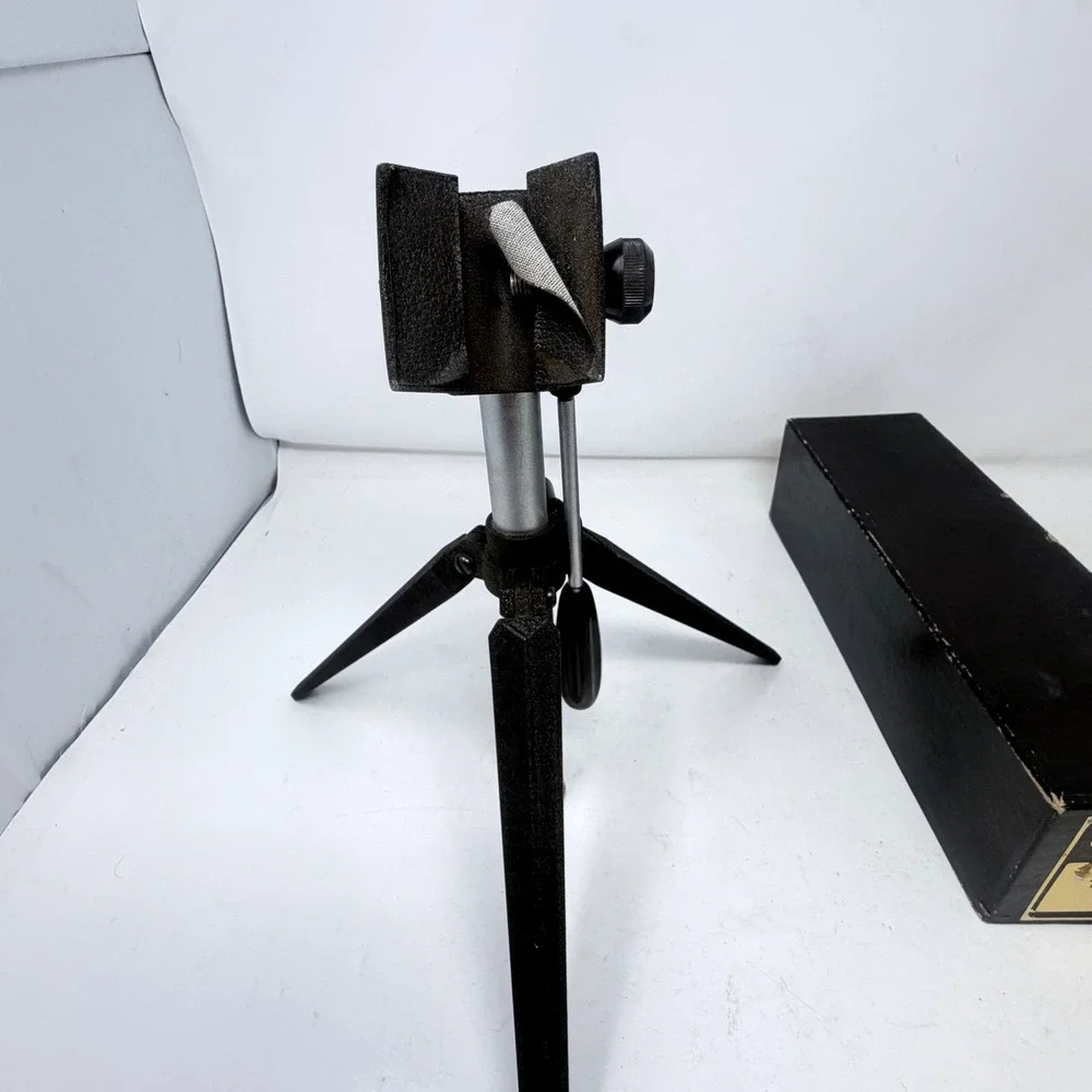 Vintage Bushnell 78-3003 Telescope Tabletop Tripod Made in Japan Metal Mount